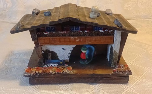 Vintage swiss chalet wooden - swiss,